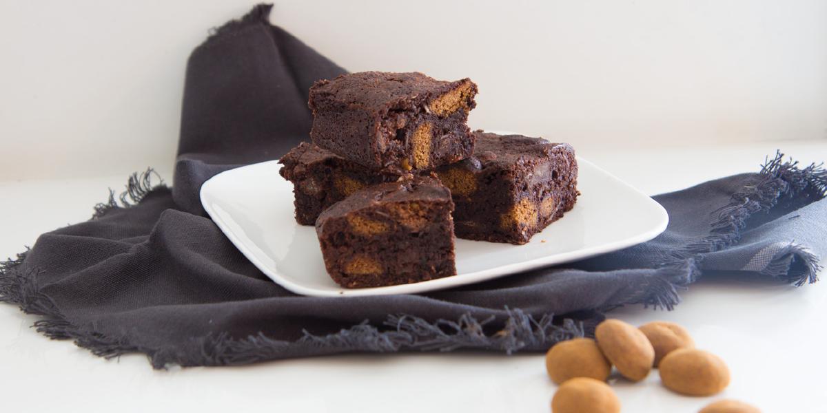 Pepernotenbrownies